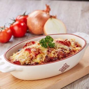 Babi potong panggang Hong Kong klasik dengan nasi