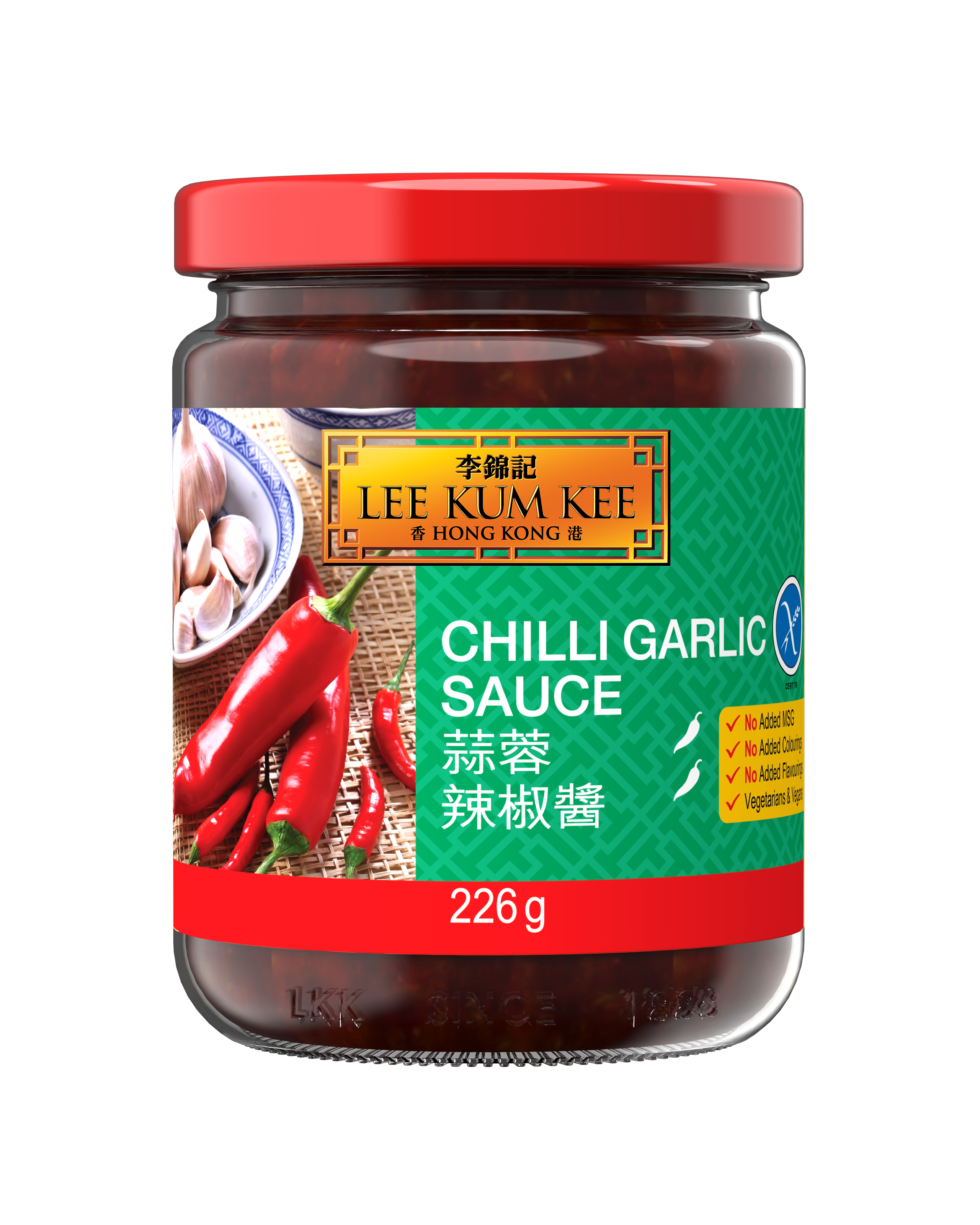 013097 - CHILLI GARLIC SAUCE - 226G - FRONT V5 copy