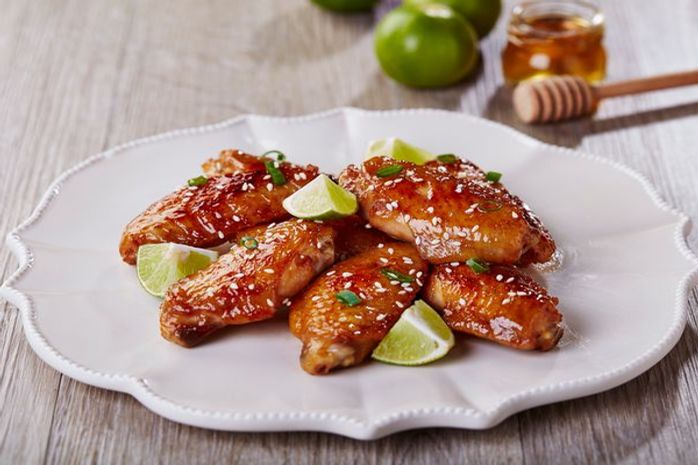 Tumis Sayap ayam dengan madu dan lime