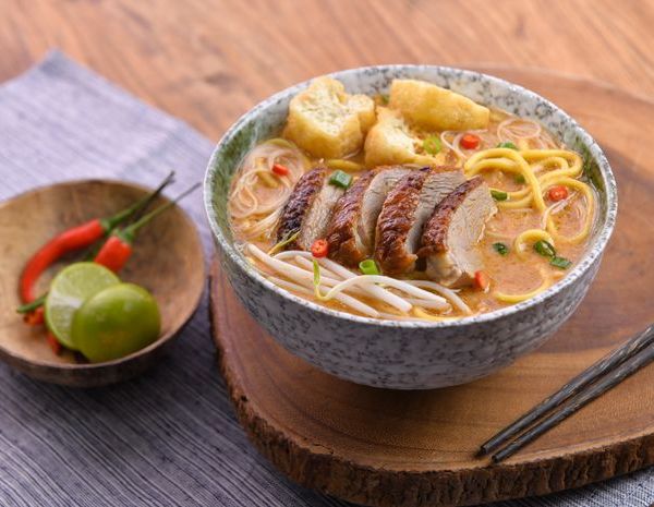 Laksa Sam Cham Bebek Panggang
