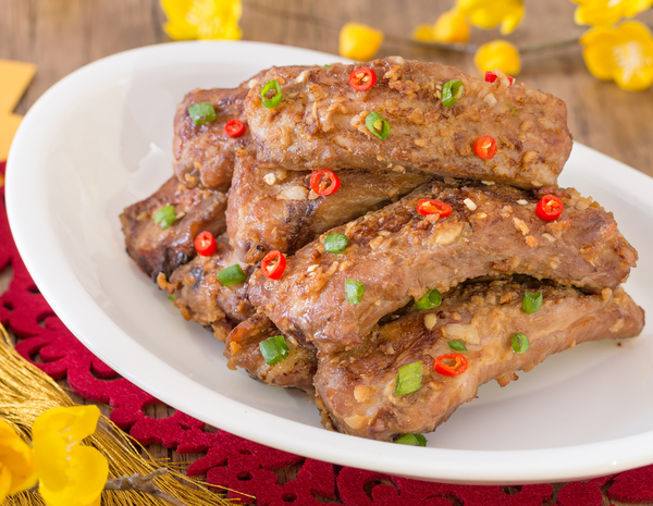 Panggang Iga muda Bawang putih