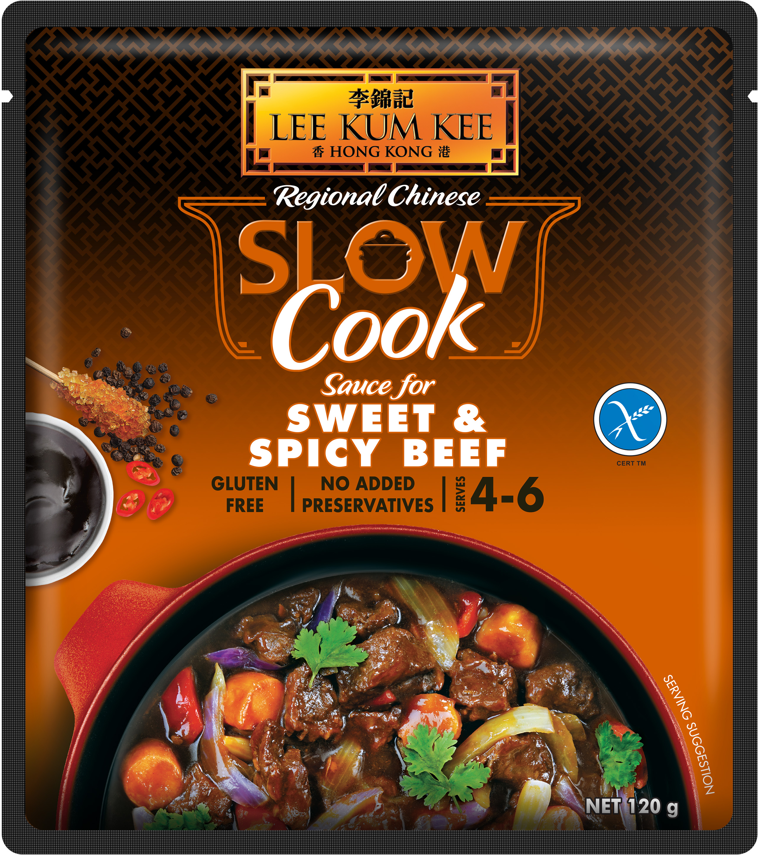 LI230234300171656LKKSlowCookSauceSweetSpicyBeef120gPouch3Dft