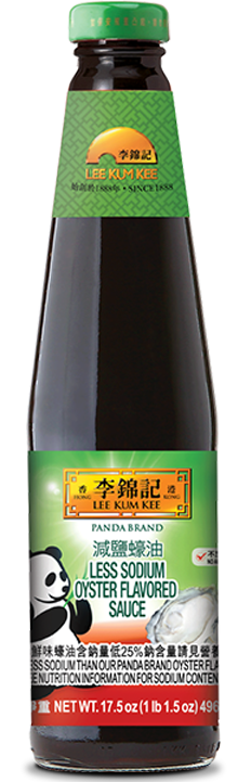 李錦記熊貓牌減鹽蠔油