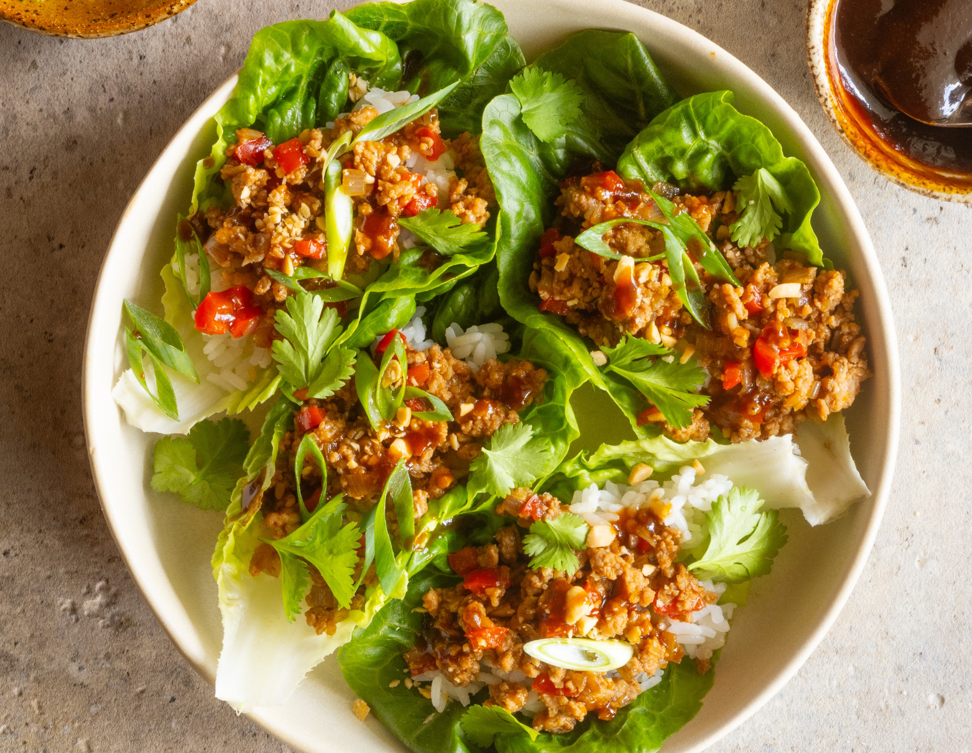 Hoisin Pork Lettuce Cups 600X465