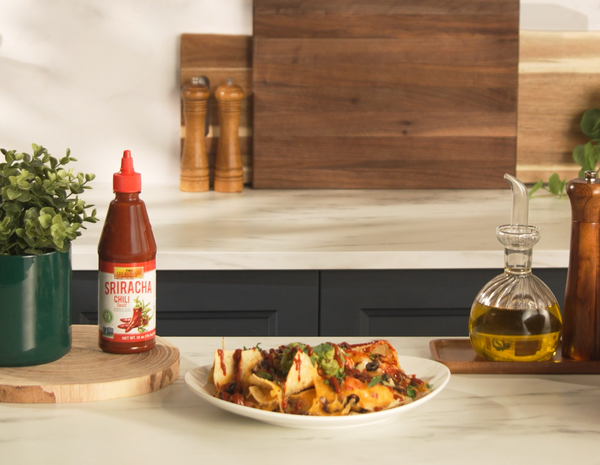 Air Fryer Layered Nachos Recipe