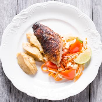 Cantonese Chicken with Paw Paw