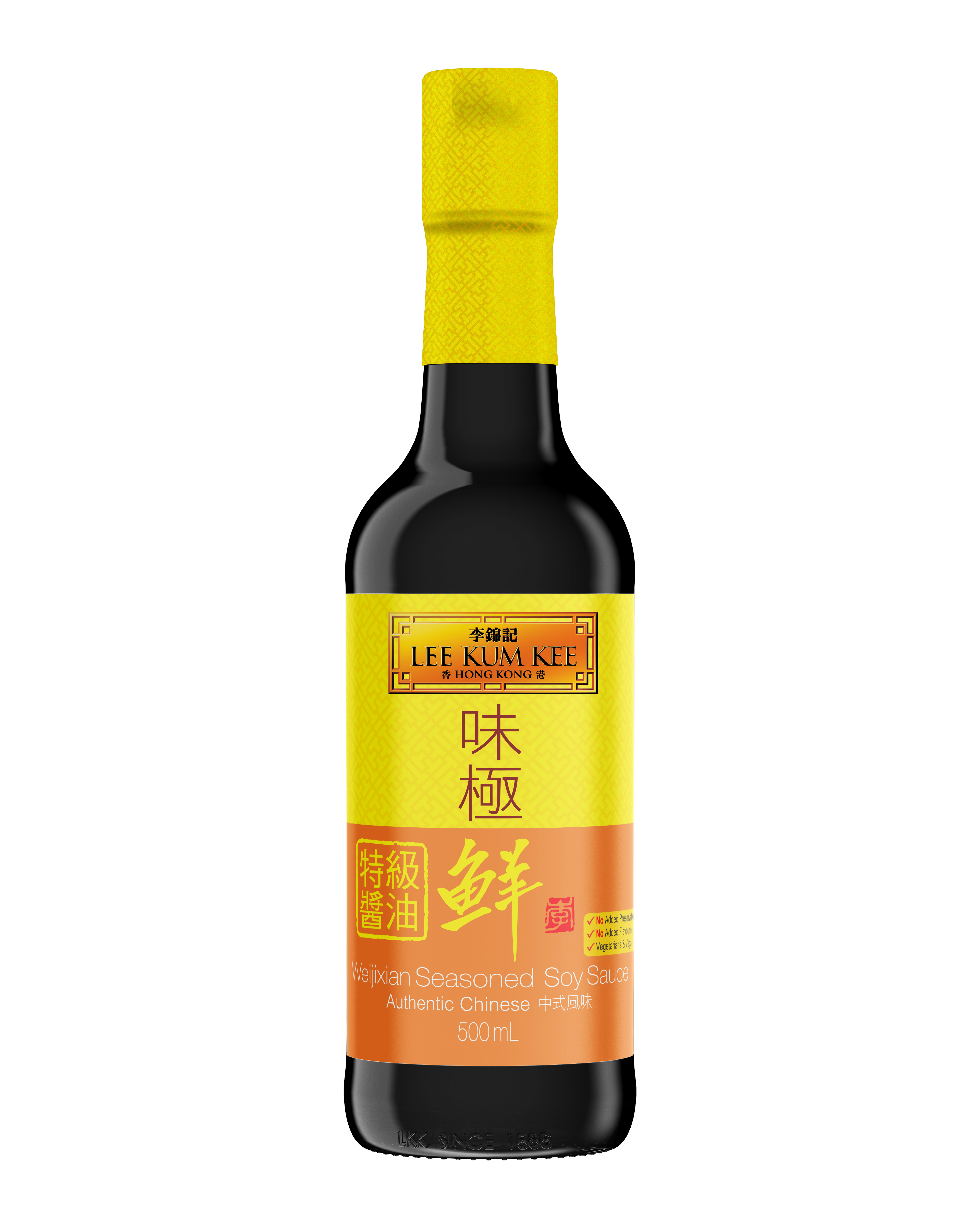 WEIJIXIAN SEASONED SOY 500MLX12 - FRONT