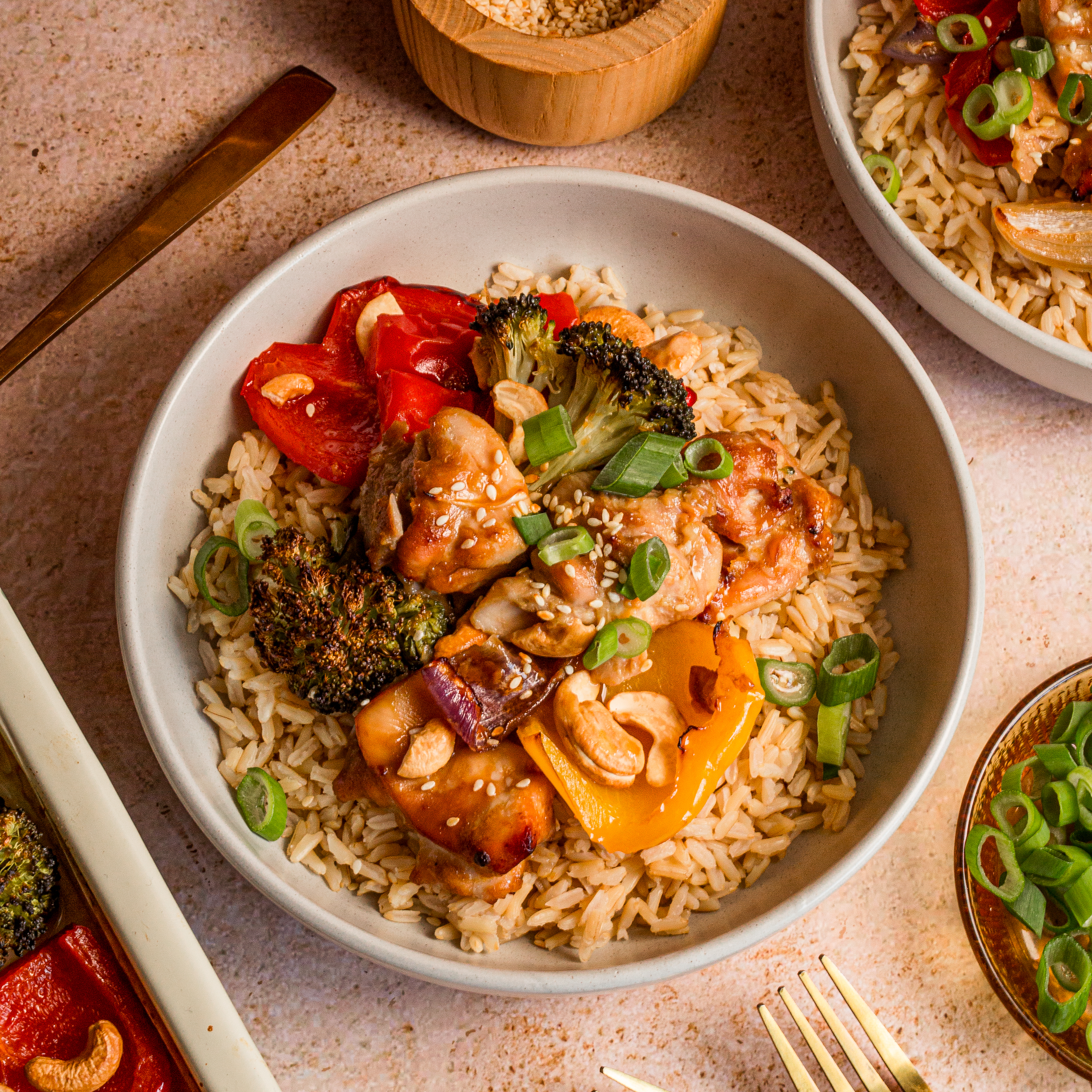 AppetiseChicken Vegetable  Cashew Tray Bake5408