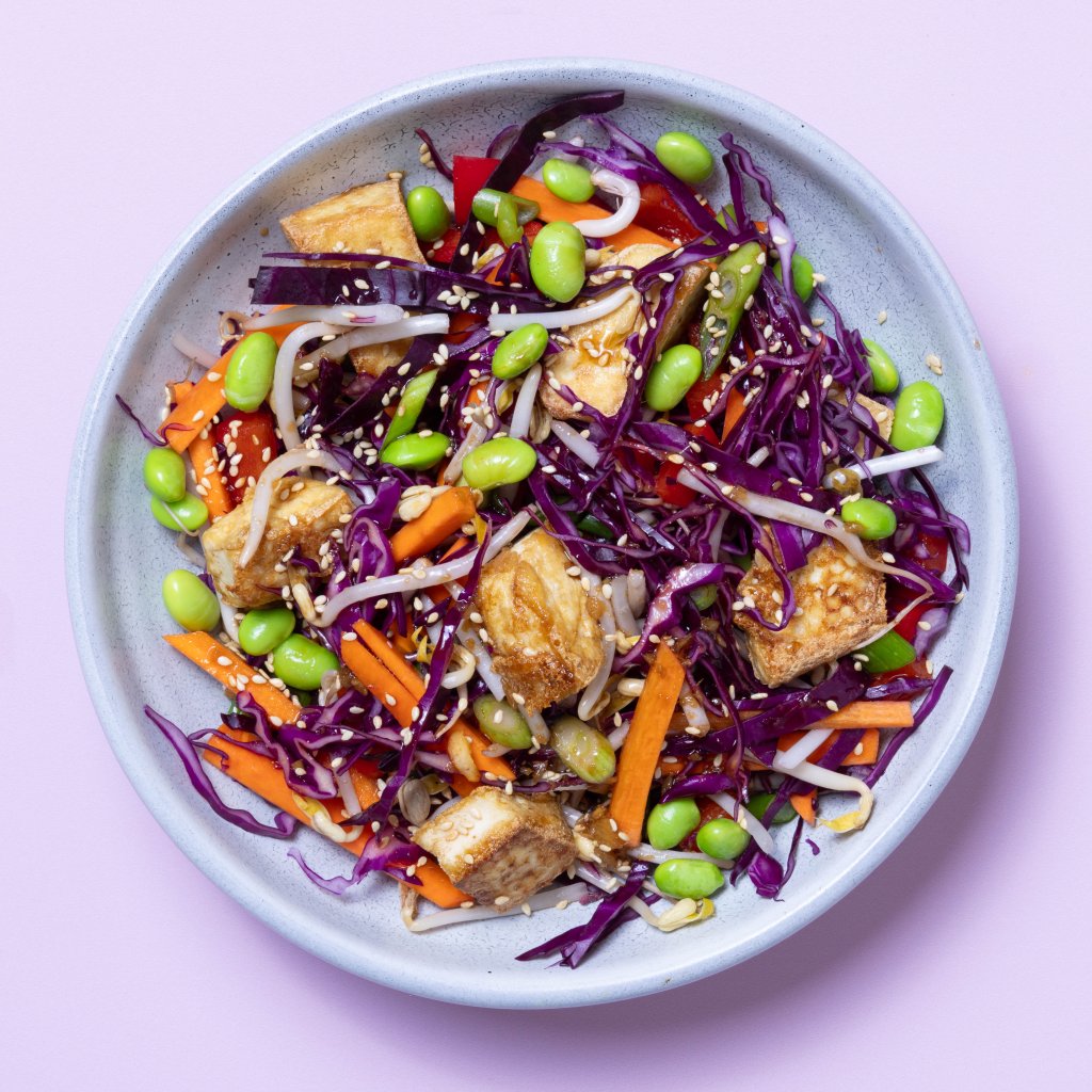 Asian Tofu Slaw