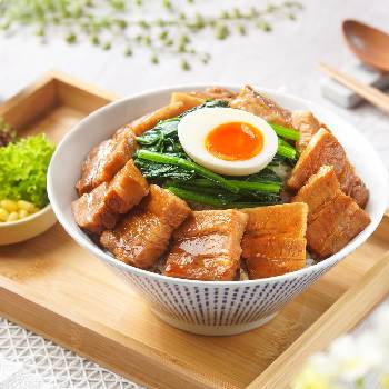 Healthy Pork Donburi (Rice Bowl)
