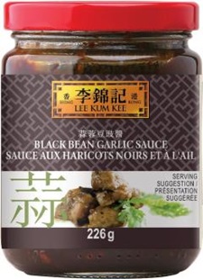 Sauce aux haricots noirs et à l’ail, 226 g, pot