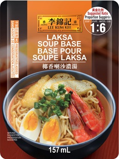 Base Pour Soupe Laksa, 157 ml sachet de sauce
