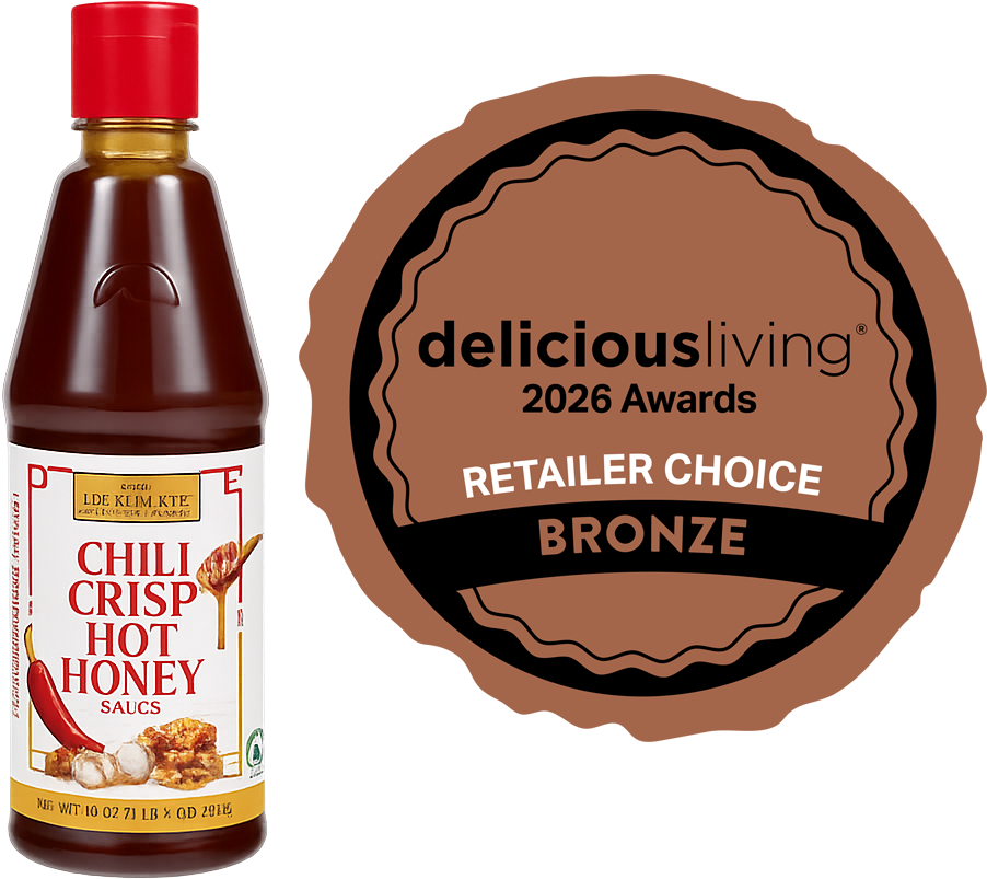 Delicious Living 2026 Award for Chili Crisp Hot Honey