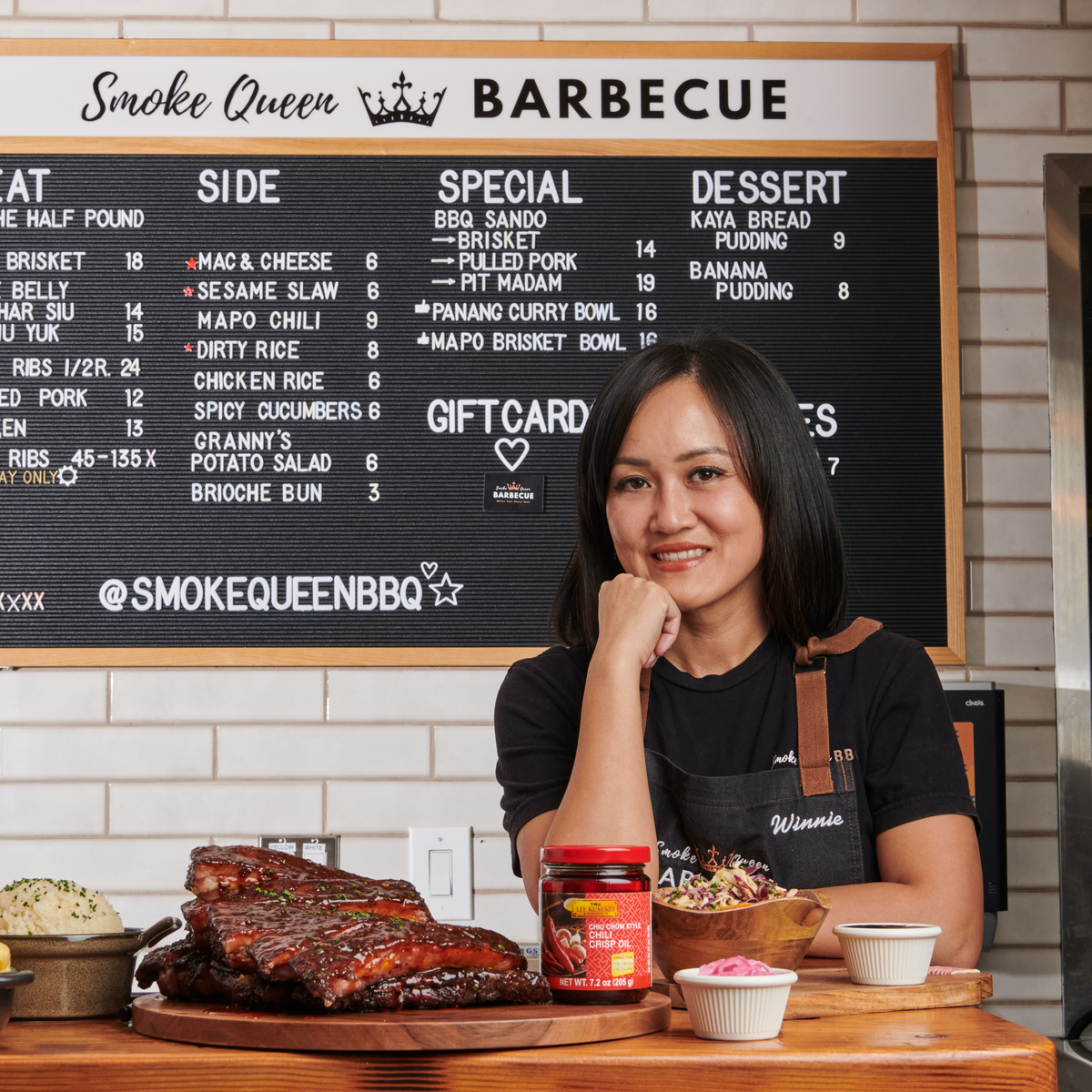 A chili crisp ribs recipe from Chef Winnie Yee made with Lee Kum Kee sauces.