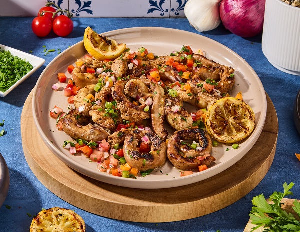 A chinchulines recipe made with Lee Kum Kee Soy Sauce.