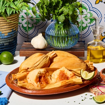 A chuchitos recipe for a miniature Guatemalan style tamale.