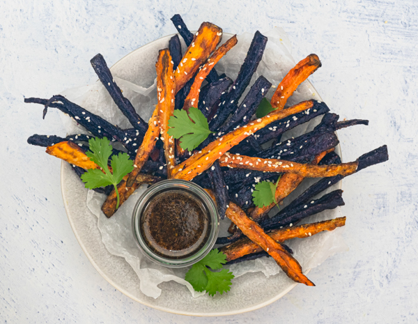 Crispy Baked Carrot Fries