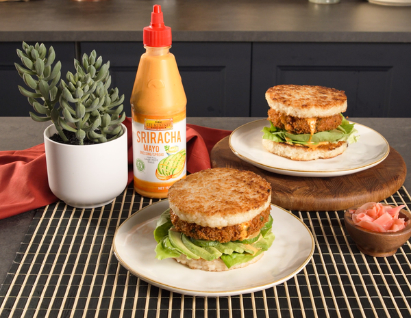 Crispy Rice Shrimp Burger Recipe | Lee Kum Kee USA