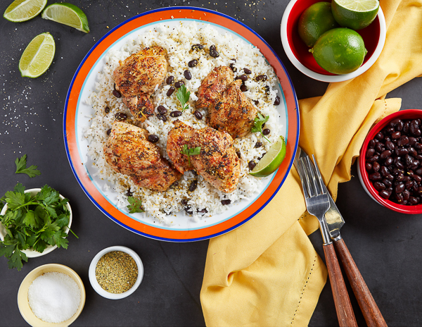 Recipe Jamaican Jerk Chicken with Rice and Beans