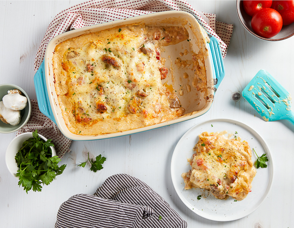 Recipe Lasana de Lomo Saltado