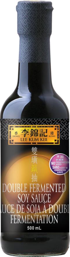 Double Fermented Soy Sauce, 500 ml, Bottle