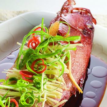 Steamed Fish in Double Fermented Soy Sauce