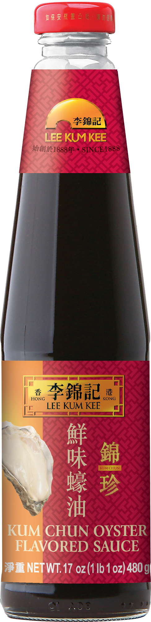 錦珍鮮味蠔油, 17 oz (480 g)