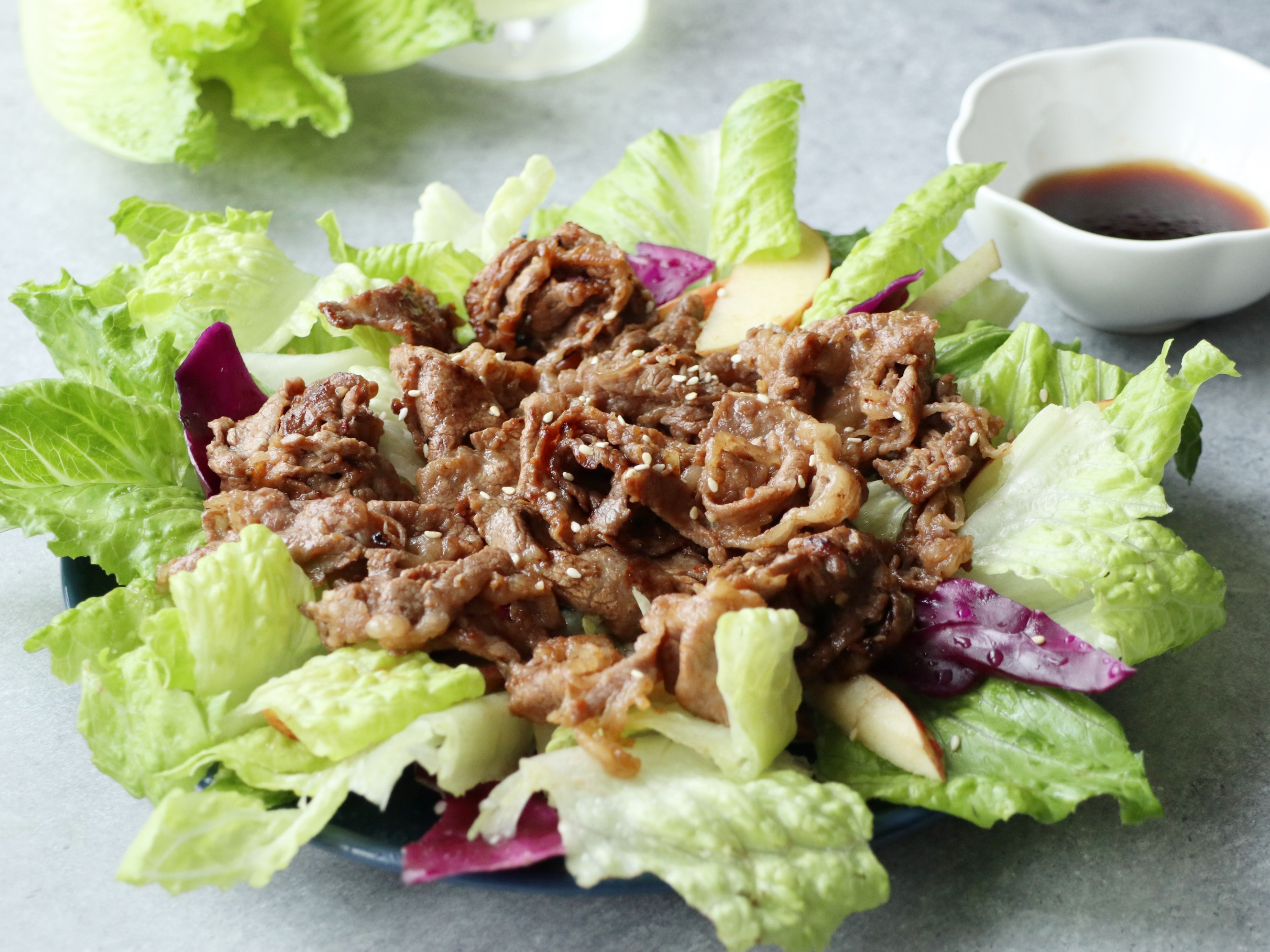 高麗菜香菇肉絲飯