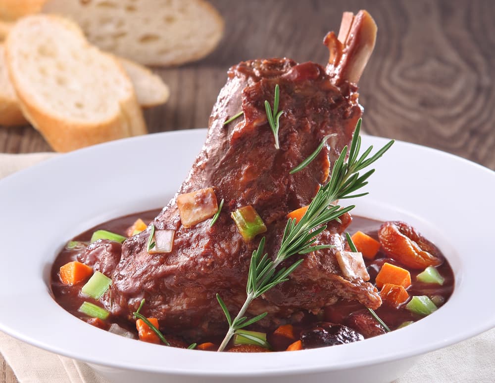 Aromatic Braised Lamb Shanks