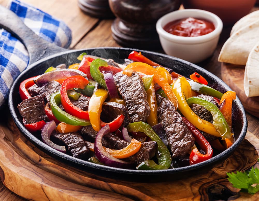 Recipe Beef Fajitas with Hoisin Sauce