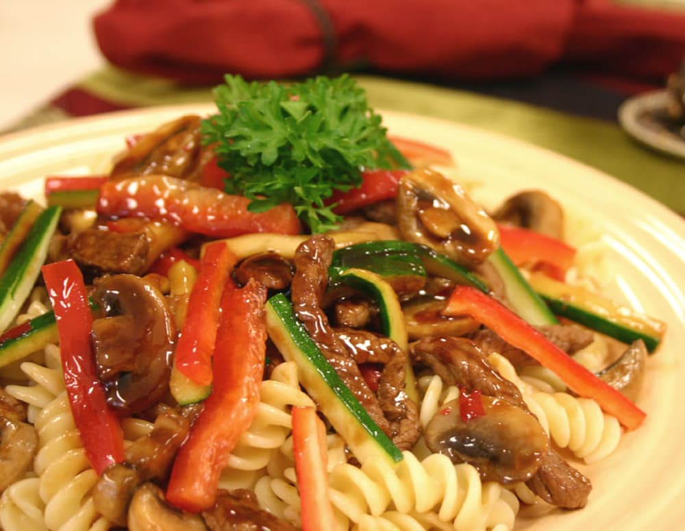 Recipe Beef Vegetable Pasta Rotini