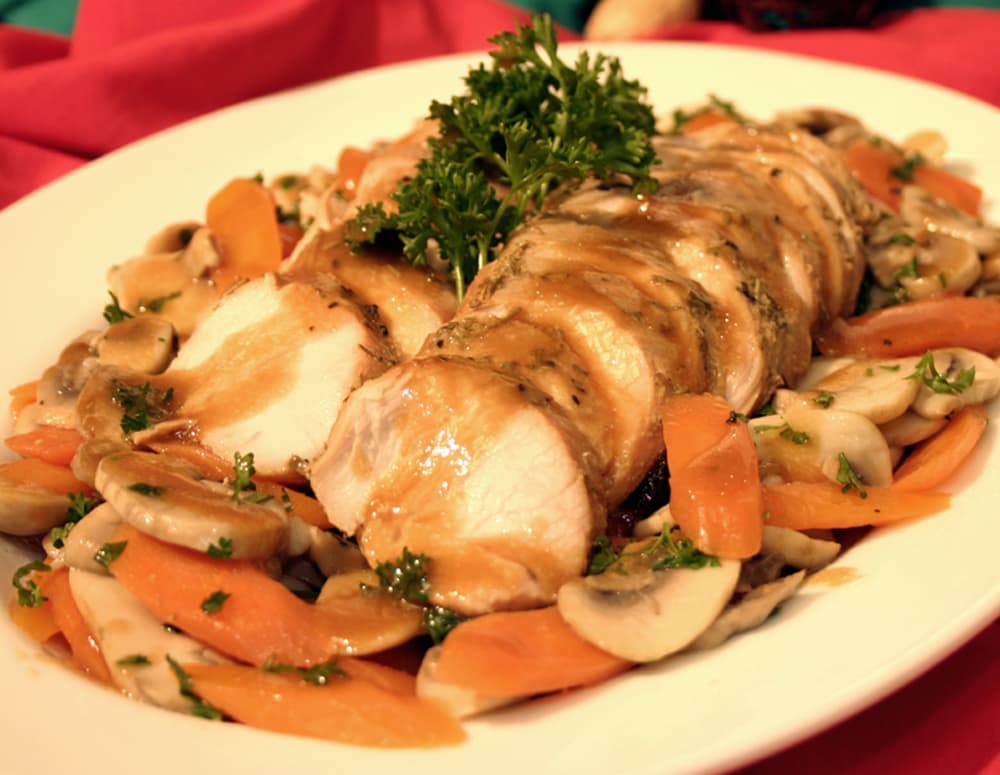 Rosemary Flavored Soy Turkey Tenderloin