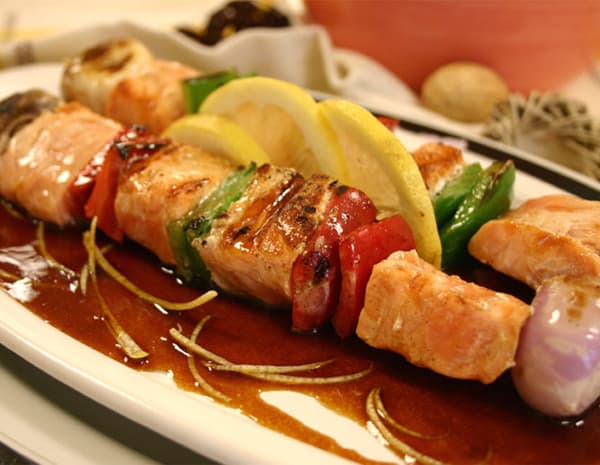 Recipe Salmon Kabob