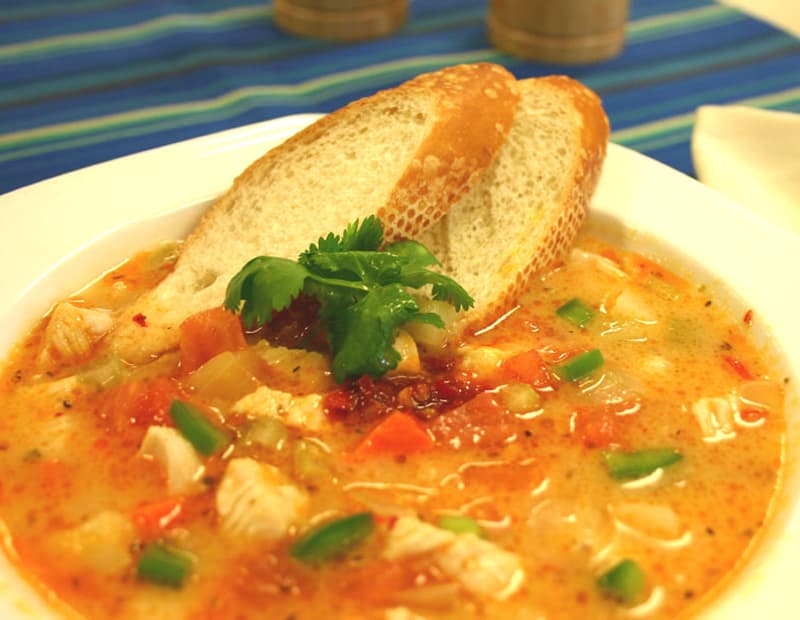 Recipe Spicy Chicken Soup with Lee Kum Kee Chili Garlic Sauce