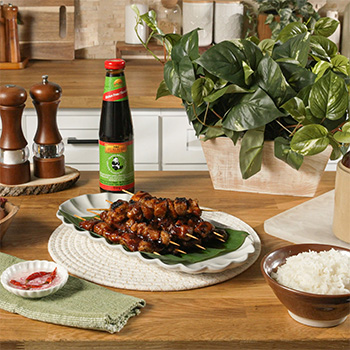 A Filipino BBQ Pork Skewers recipe made gluten-free.