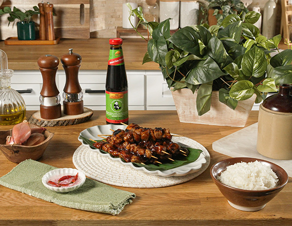 A Filipino BBQ Pork Skewers recipe made gluten-free.