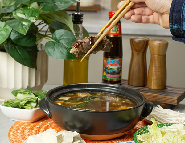 A meal prep recipe for frozen hot pot that can be reheated in minutes!