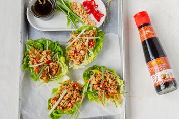 Ginger Honey Tofu Lettuce Cups Lee Kum Kee 1