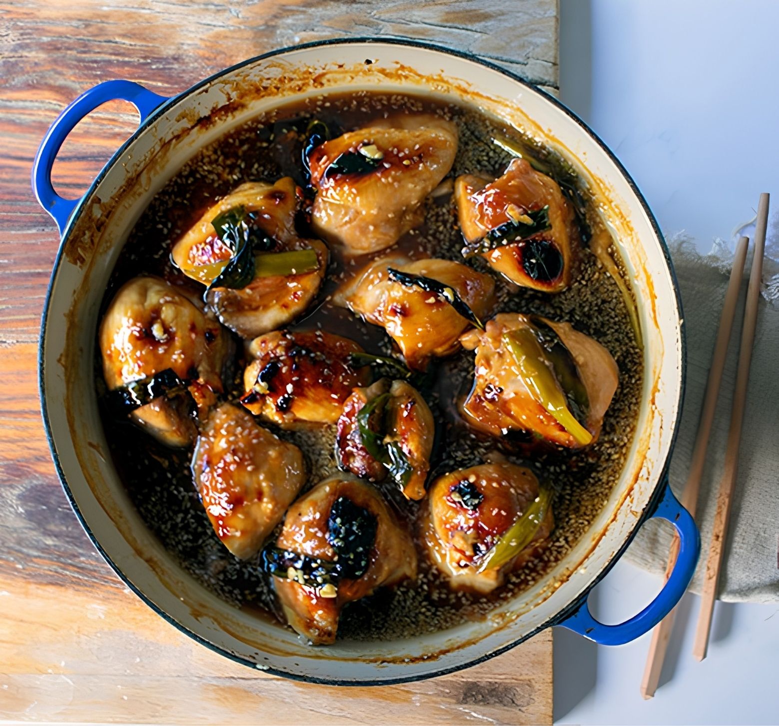 Gluten Free Sticky Chicken in Oyster Sauce