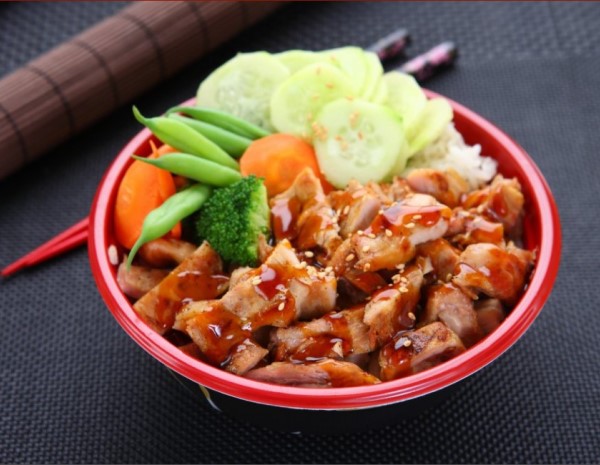 Grilled Chicken in Teriyaki Sauce