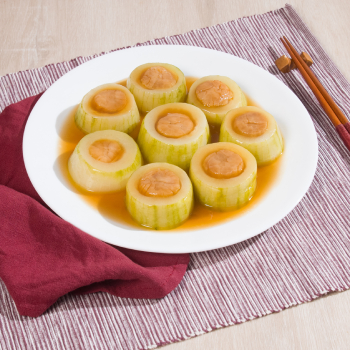 Dried Scallop in Hairy Gourd Ring