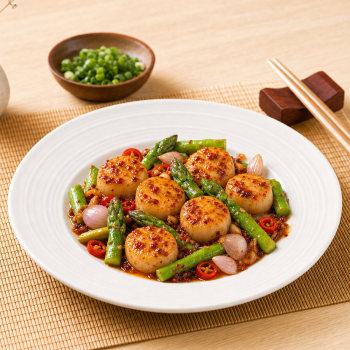 Ma Po Scallops