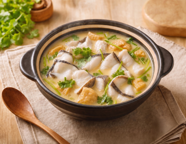 香茜魚片火鍋