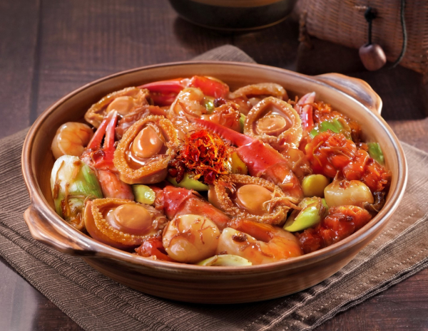 Braised Abalone with XO Sauce