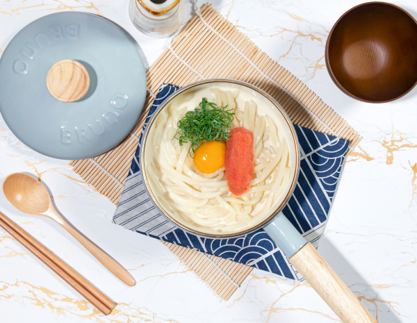 和風明太子豆乳湯烏冬