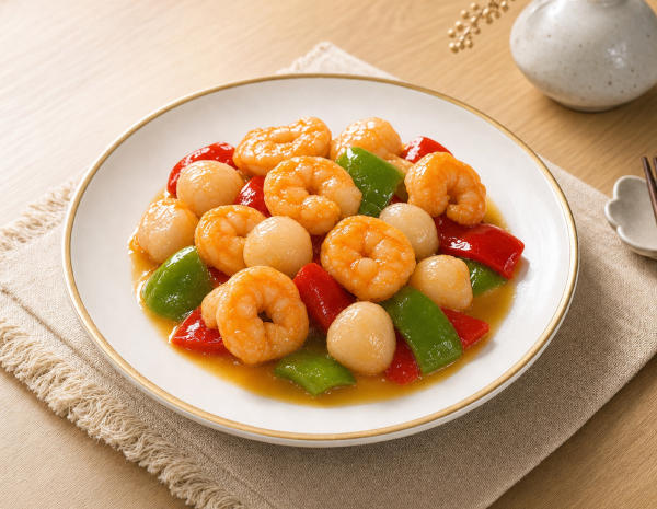3 HK Recipe600Lychee Prawns