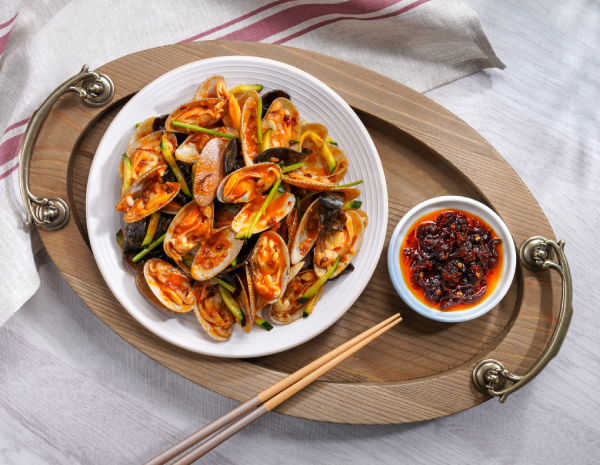Spicy XO Sauce Clams Salad