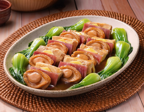 鮑魚麒麟雞