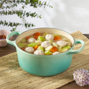 合掌瓜豬肉丸湯