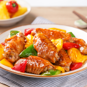 Pineapple Pepper Chicken Wings
